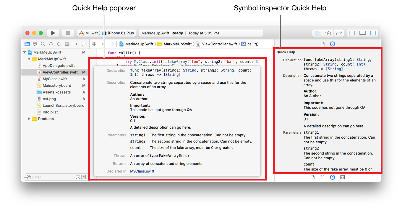 Markup Formatting Reference: Code Block