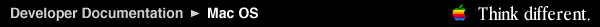 Developer Documentation: Mac OS