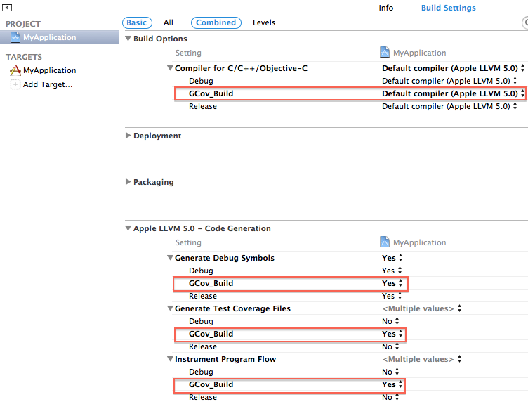 Technical Q&A QA1514: Configuring Xcode for Code Coverage