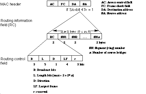 Figure 1. Routing Information and Routing Control Fields.