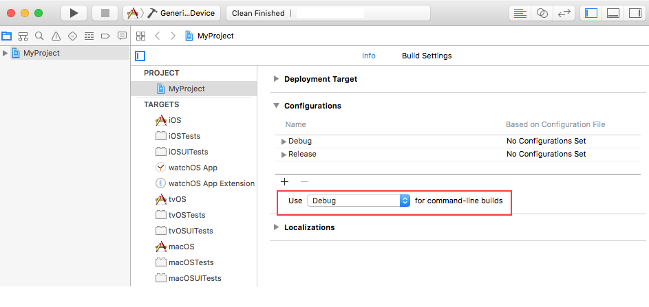 Devtools на маке. My preferences. Xcode tools