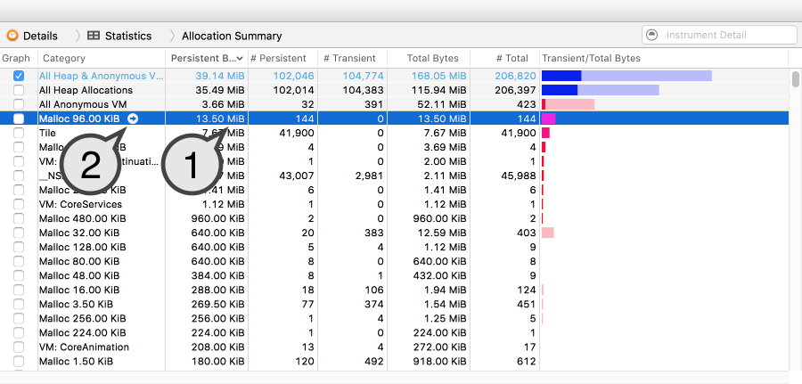 Tutorial allocations xcode instruments Measuring Your