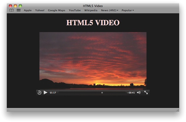 About HTML5 Audio And Video About HTML5 Audio And Video