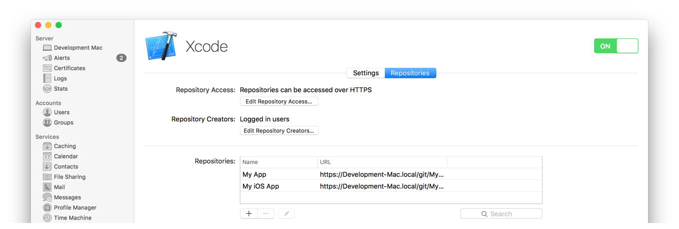 image: ../Art/server_xcode_repositories_tab_repositories_table_2x.png