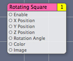 The Rotating Square custom patch