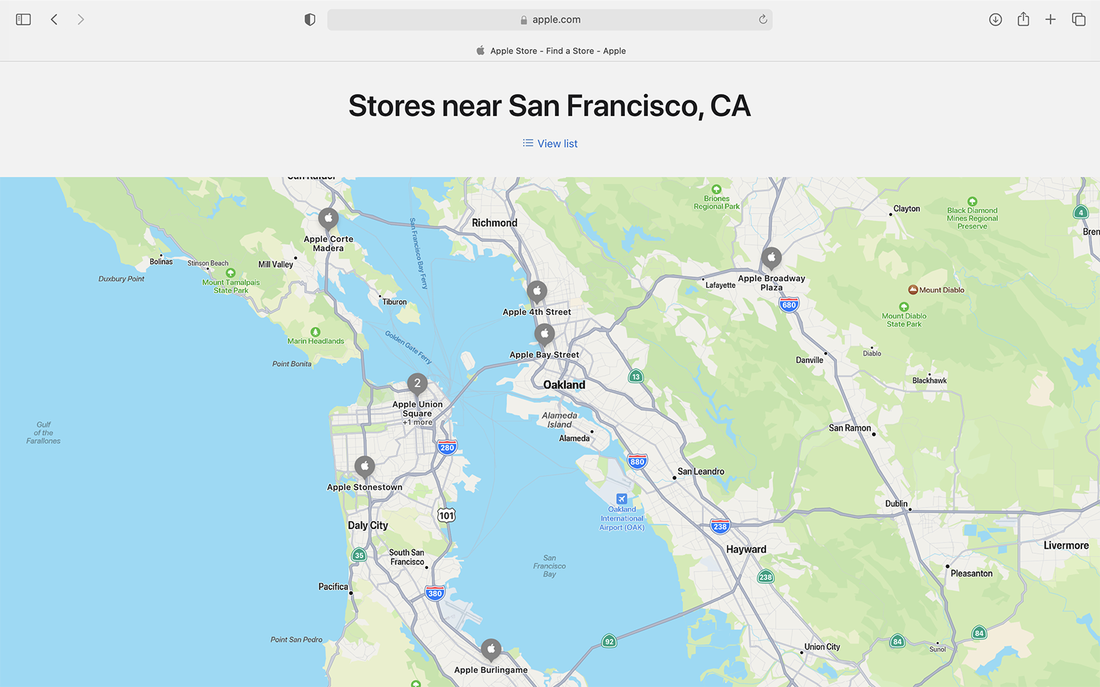 Sf Property Info Map Apple Maps On The Web - Maps- Apple Developer