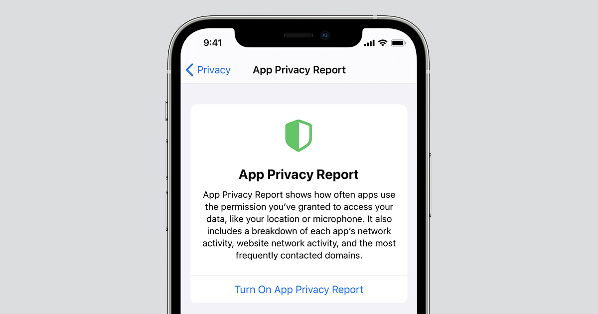 App Privacy Report now available in beta - News - Apple Developer