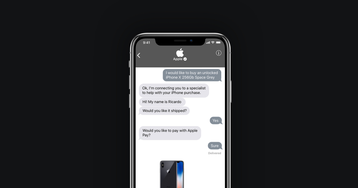 Business Chat Apple Developer