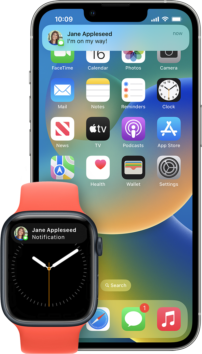 Get notifications on apple watch and iphone sale