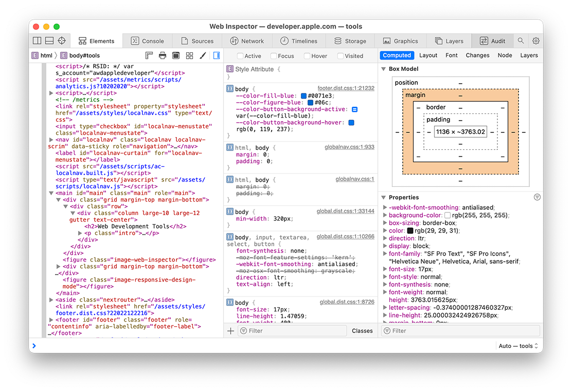 open console safari ipad